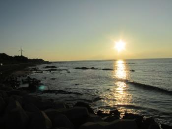 夕日 夕日