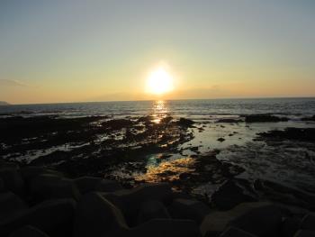 夕日 夕日