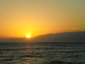 夕日 夕日