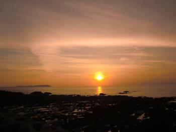 夕日 夕日