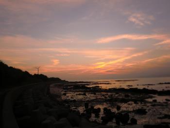 夕日 夕日