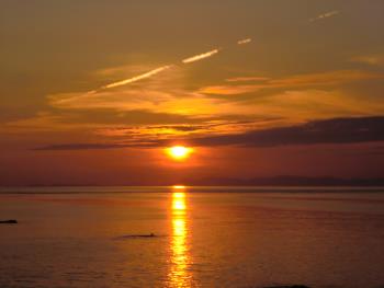 夕日 夕日