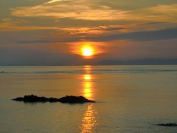 夕日 夕日