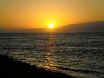 夕日 夕日
