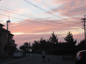 朝焼け 朝焼け