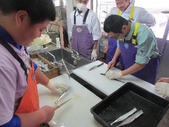 魚さばき 魚さばき