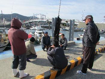 漁に行く前 漁に行く前