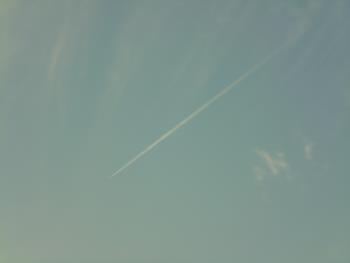 飛行機雲 飛行機雲