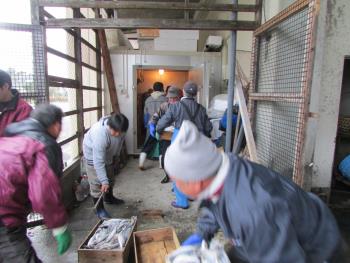 エサ積み エサ積み