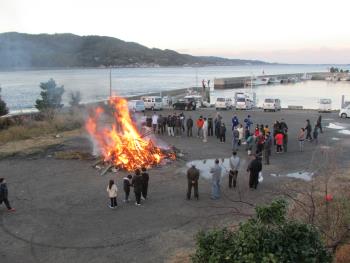 鬼火焼き 鬼火焼き