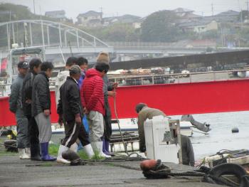 イカダ作り イカダ作り