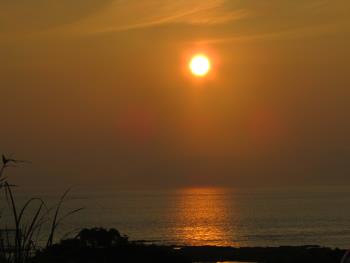 夕日 夕日