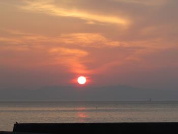 夕日 夕日